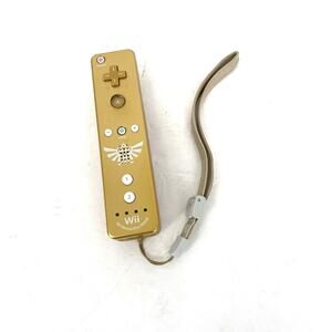 Nintendo Wii Legend Of Zelda Gold Remote